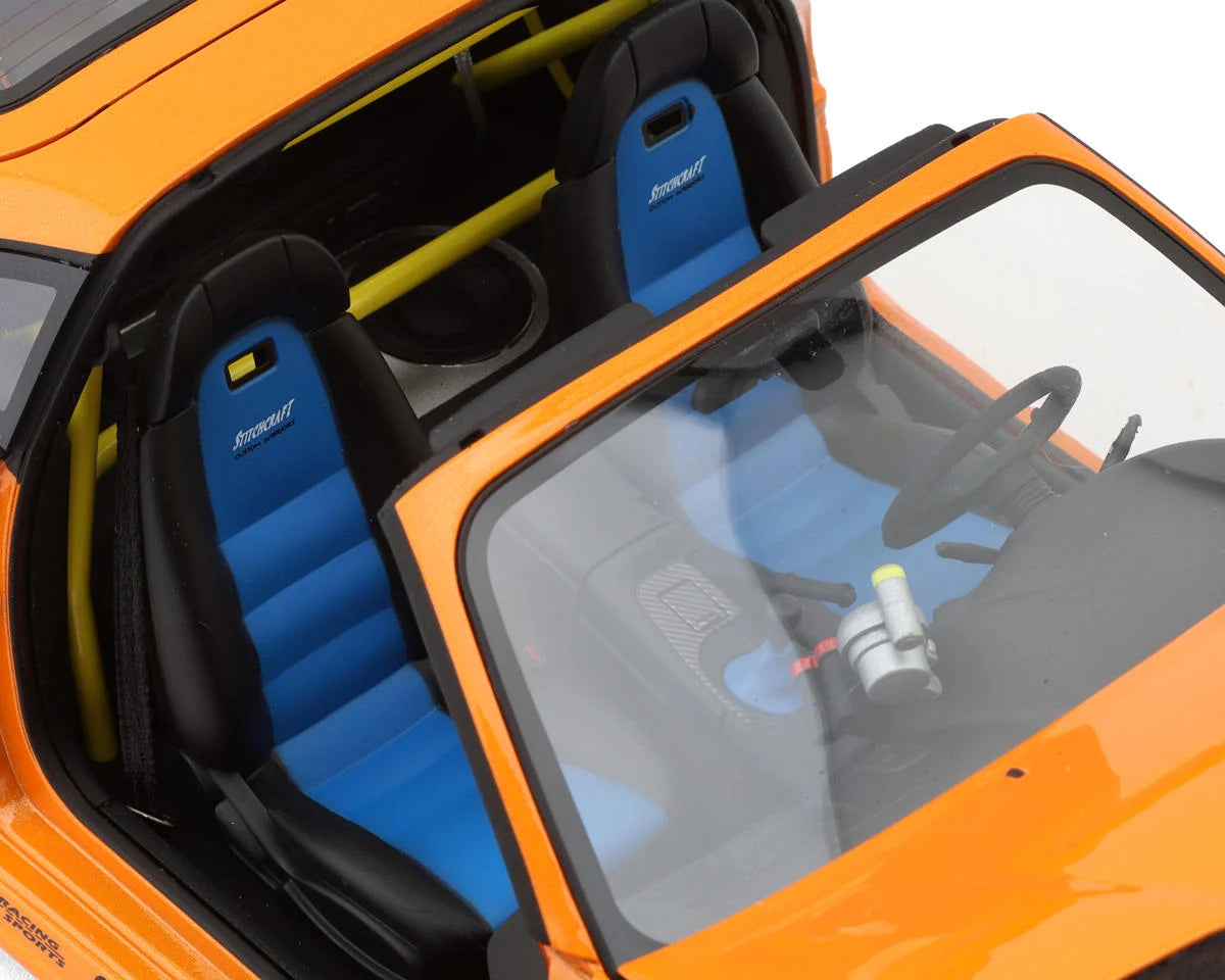 Kyosho Original 1/18 Toyota Supra Fast & Furious Orange Die-Cast Model – KYO08975FF