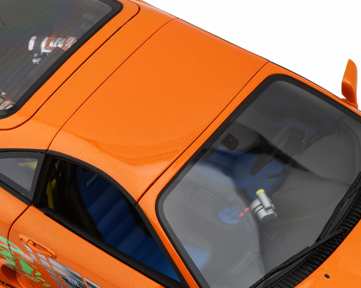 Kyosho Original 1/18 Toyota Supra Fast & Furious Orange Die-Cast Model – KYO08975FF