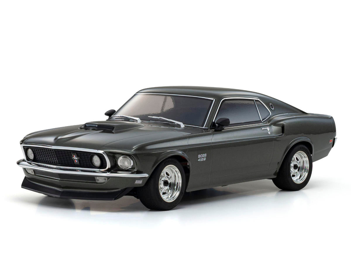 KYO34437T1   Kyosho Fazer Mk2 1969 Ford Mustang Boss 429 Electric 4WD 1/10 RTR Touring Car (Black Jade) w/Syncro KT-231P 2.4GHz Radio   | The RC Shop at Dr Dans