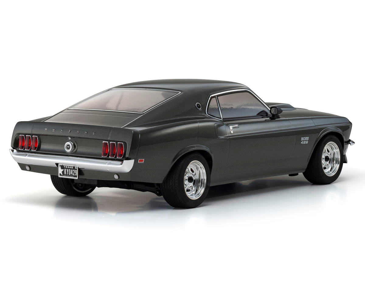 KYO34437T1   Kyosho Fazer Mk2 1969 Ford Mustang Boss 429 Electric 4WD 1/10 RTR Touring Car (Black Jade) w/Syncro KT-231P 2.4GHz Radio   | The RC Shop at Dr Dans