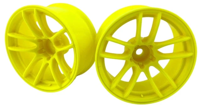 LW-1006YE   1-10 WORK EMOTION CR SHIGOKU YELLOW RIMS   | The RC Shop at Dr Dans