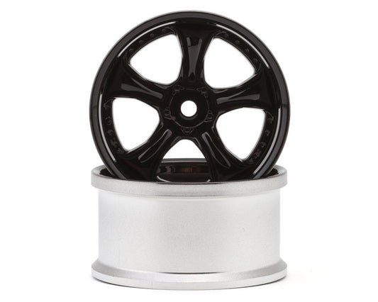 LWH-LW-0906HGB   LAB Work Vs KF 1/10 Drift Wheels (High Gloss Black) (2) (6mm Offset) w/12mm Hex