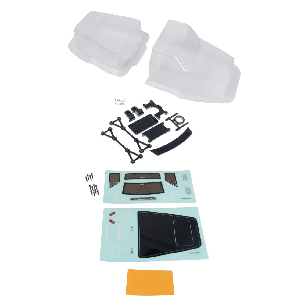 RER42145 APEX 18 BODY SET (CLEAR)(1PC)