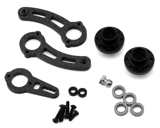MXS-210703BK MST FRX Carbon Fiber Steering Arms Set (Black)