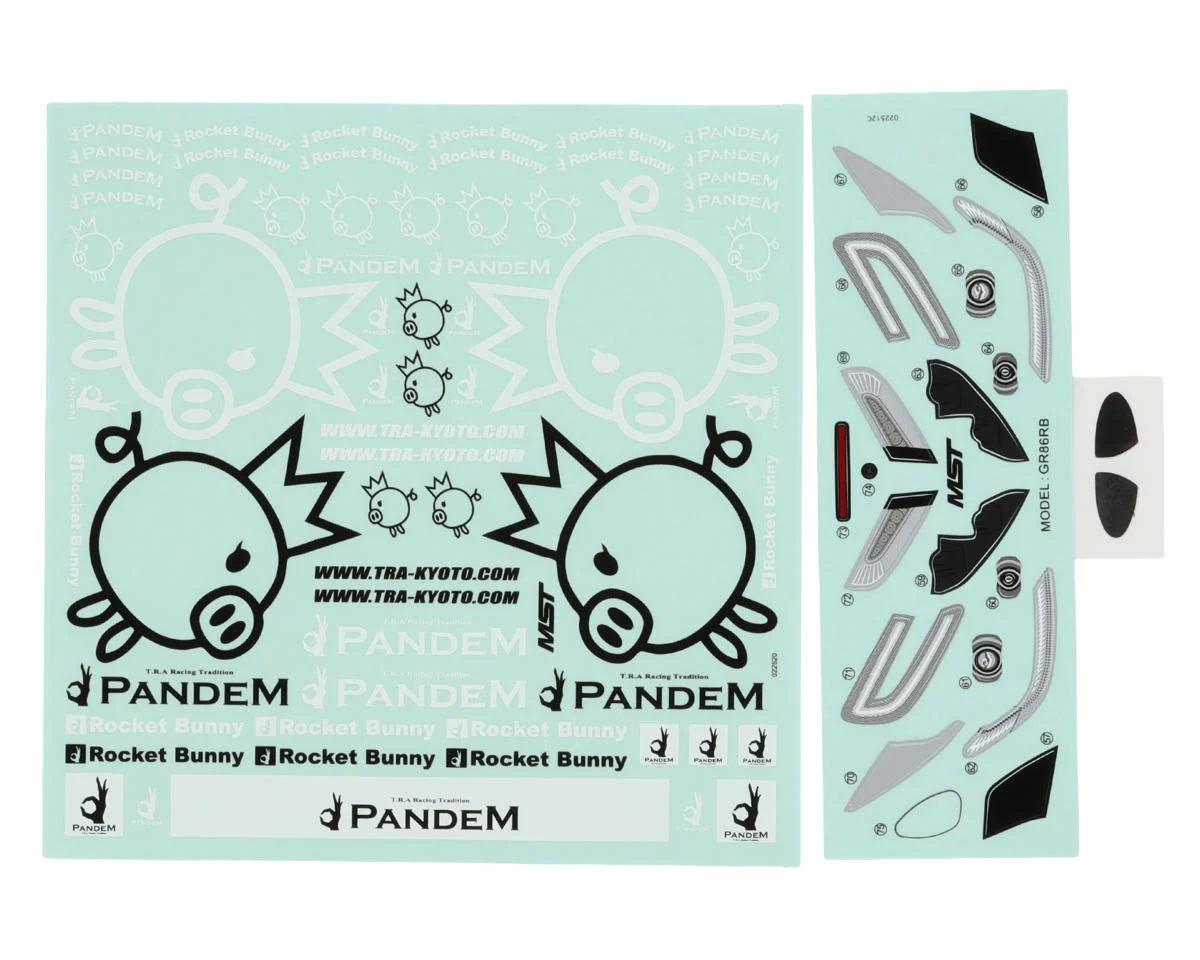 MST Toyota GR86 Rocket Bunny Pre-Painted Body Iridescent Purple | MXS-720024IP