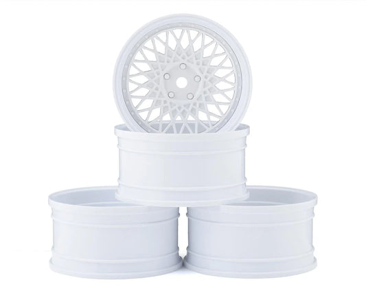 MXS-832103W MST 501 Wheel Set (White) (4) (Offset Changeable) w/12mm Hex