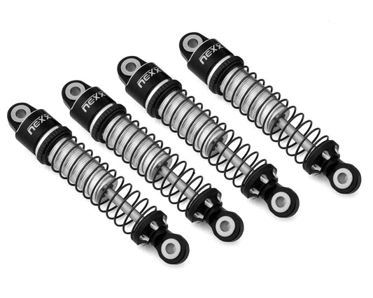 NX-401    NEXX Racing 56mm Aluminum Threaded Oil-Filled Shocks (Red) (4) for Traxxas TRX-4M    | The RC Shop at Dr Dans
