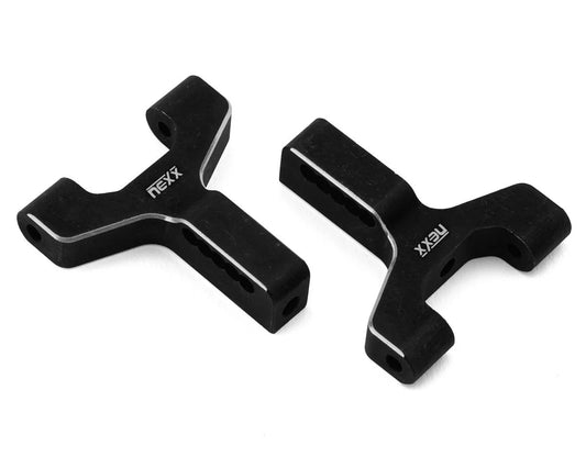NX-446-B NEXX Racing MST RMX2.5 CNC-Machined Aluminum Front Lower Arms (Black) (2)