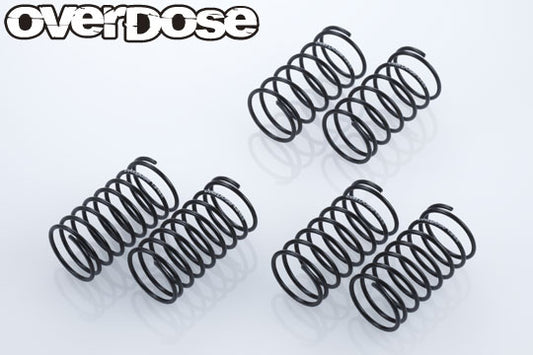 OVERDOSE High Performance Shock Spring Set 1.2mm – 3 Spring Rates (6pcs)