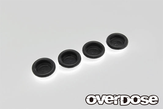 OVERDOSE HG Shock Bladder Diaphragm Set – Black (4pcs)