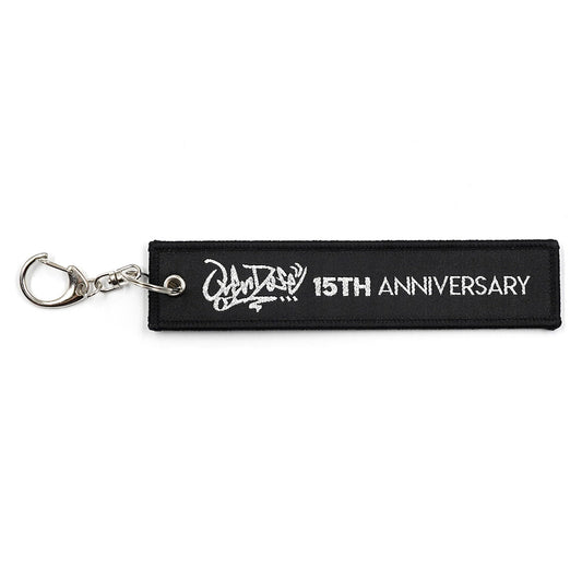 OVERDOSE 15th Anniversary Embroidered Dual Tags – Limited Edition (ODW176)