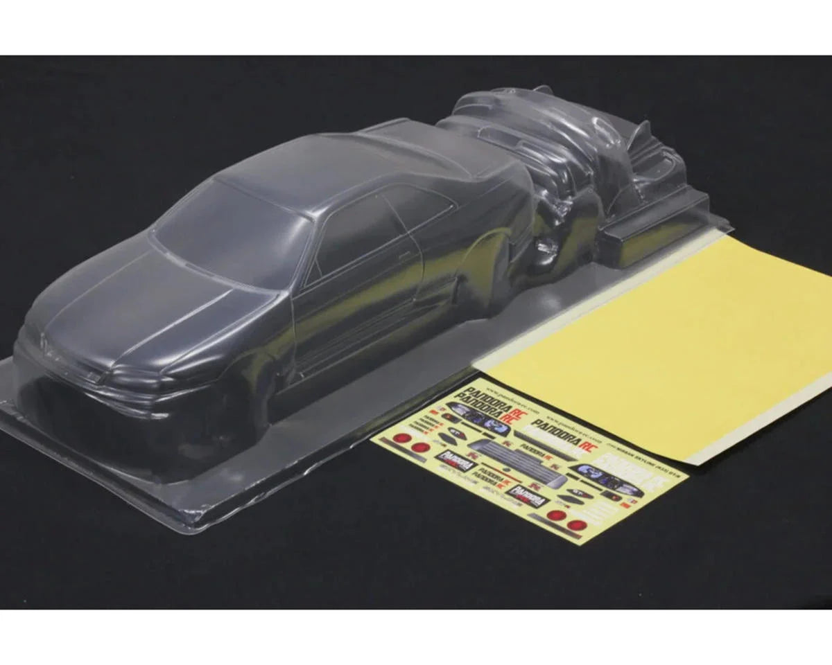 PAB-3130      Pandora RC 1/10 Nissan Skyline BCNR33 GT-R Drift Body Set (Clear) (257-260mm)    | The RC Shop at Dr Dans