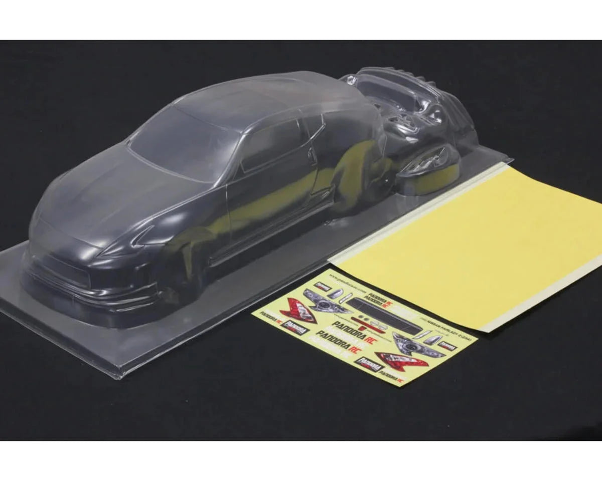 PAB-3133   Pandora RC 1/10 Nissan Fairlady Z Z34 Drift Body Set (Clear) (257-260mm)  |The RC Shop at Dr Dans