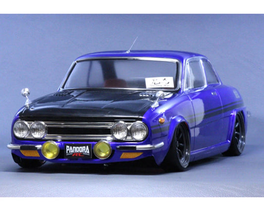 Pandora RC 1/10 Isuzu Bellett Drift Body Set (Clear) (257-260mm) | The Rc Shop