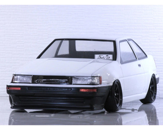 PAB-3168  Pandora RC 1/10 Toyota AE86 Corolla Levin 2-Door Drift Body Set (Clear) (257-260mm) | THE RC SHOP