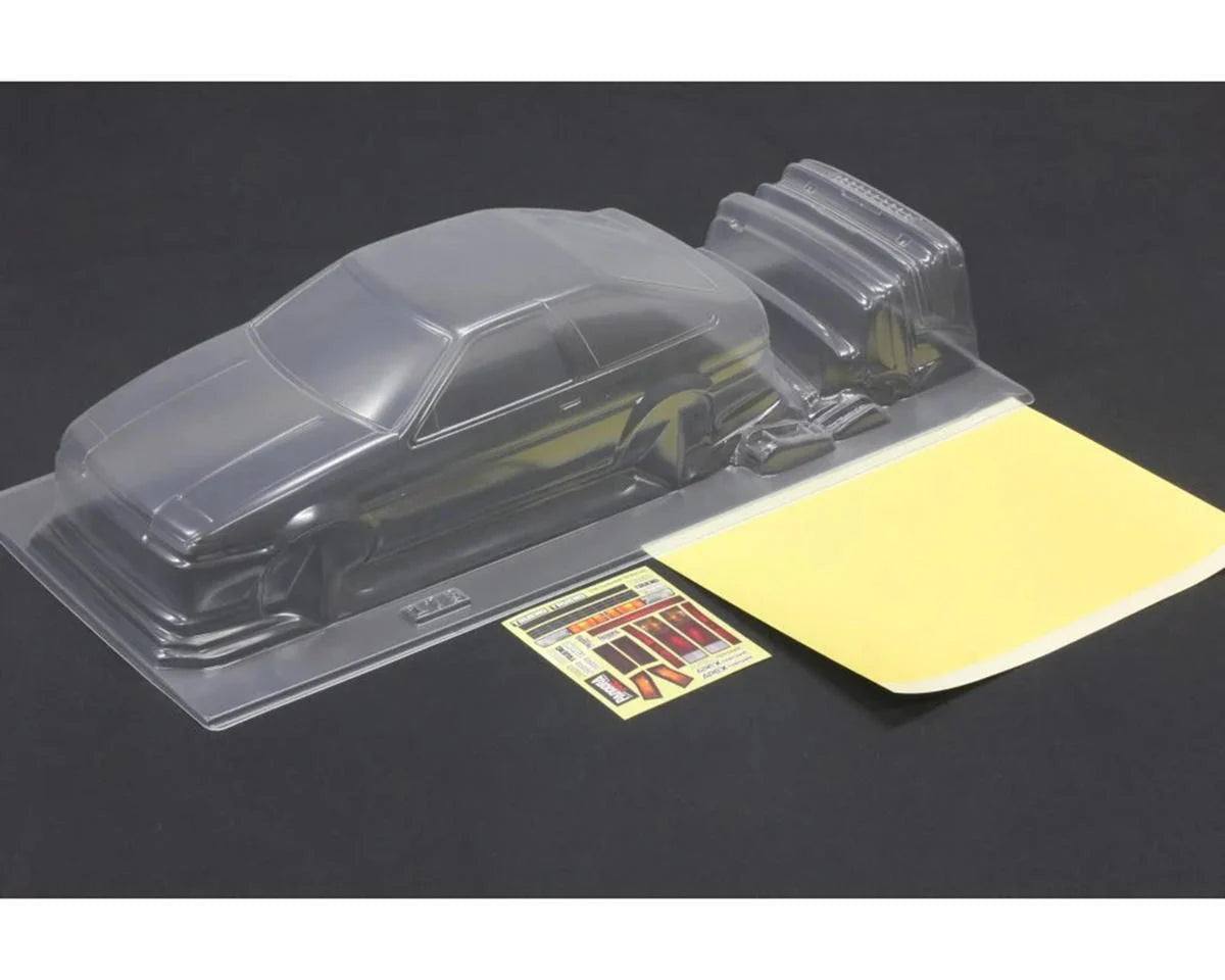 PAB-3178   Pandora RC 1/10 Toyota AE86 Sprinter Trueno 3-Door Drift Body Set (Clear) (257-260mm) | The Rc Shop At Drdans