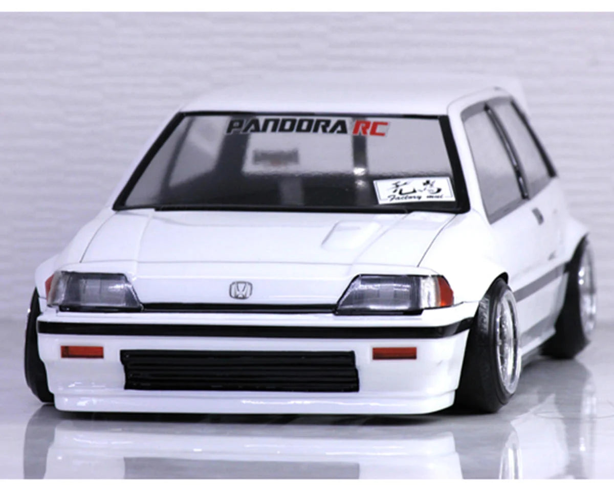 Pandora RC 1/10 Honda Civic Si “Wonder Civic” Drift Body Set (Clear) (257-260mm) | The Rc Shop At DrDans