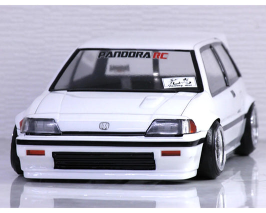 Pandora RC 1/10 Honda Civic Si “Wonder Civic” Drift Body Set (Clear) (257-260mm) | The Rc Shop At DrDans
