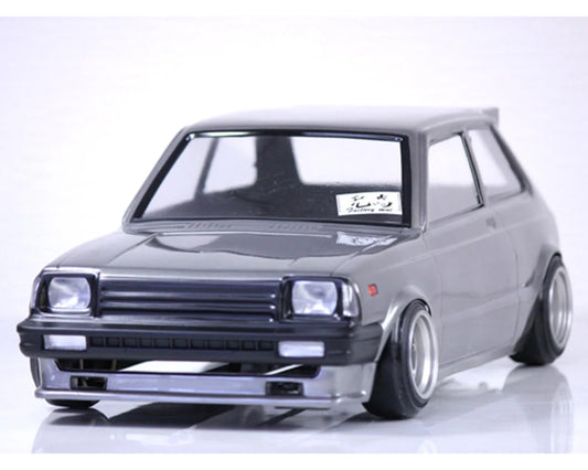 PAB-3182   Pandora RC 1/10 Toyota Starlet KP61 Late Model Drift Body Set (Clear) (257-260mm) | THE RC SHOP