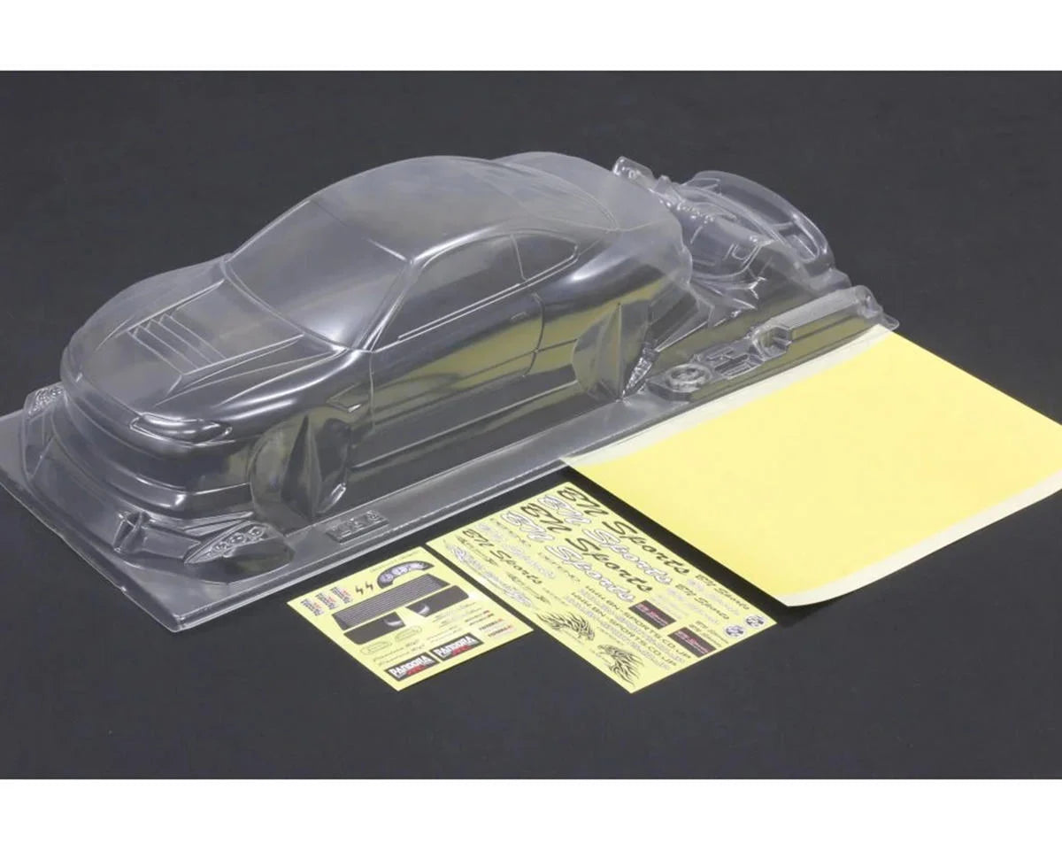 PAB-3185   Pandora RC 1/10 S15 Silvia BN Sports Drift Body Set (Clear) (257-260mm) | The Rc Shop At Drdans