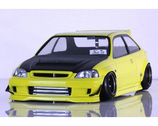 Pandora RC 1/10 Honda Civic EK9 Type-R Drift Body Set (Clear) (257-260mm) | The Rc Shop