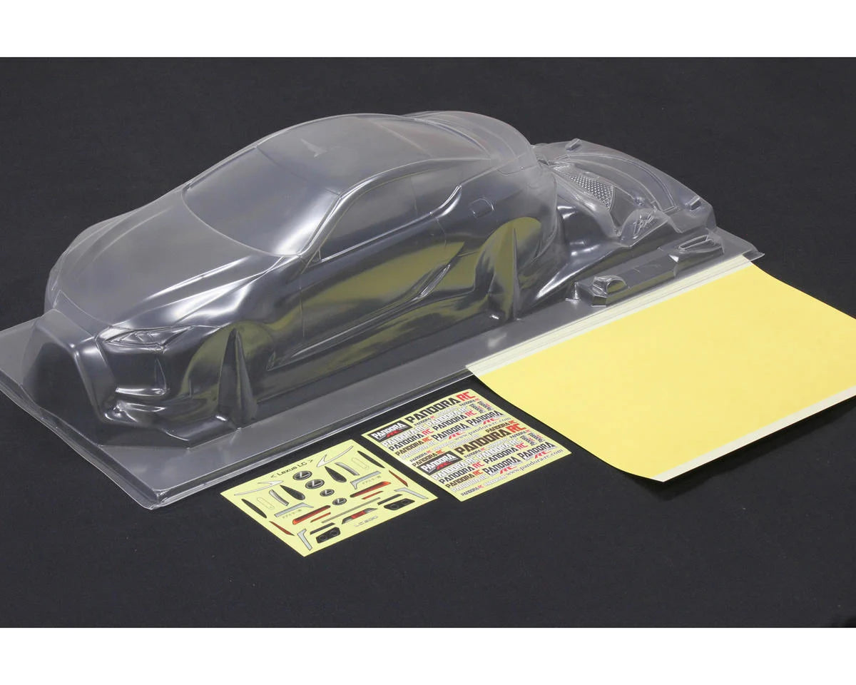 PAB-3191   Pandora RC 1/10 Lexus LC Drift Body Set (Clear) (257-260mm) | THE RC SHOP