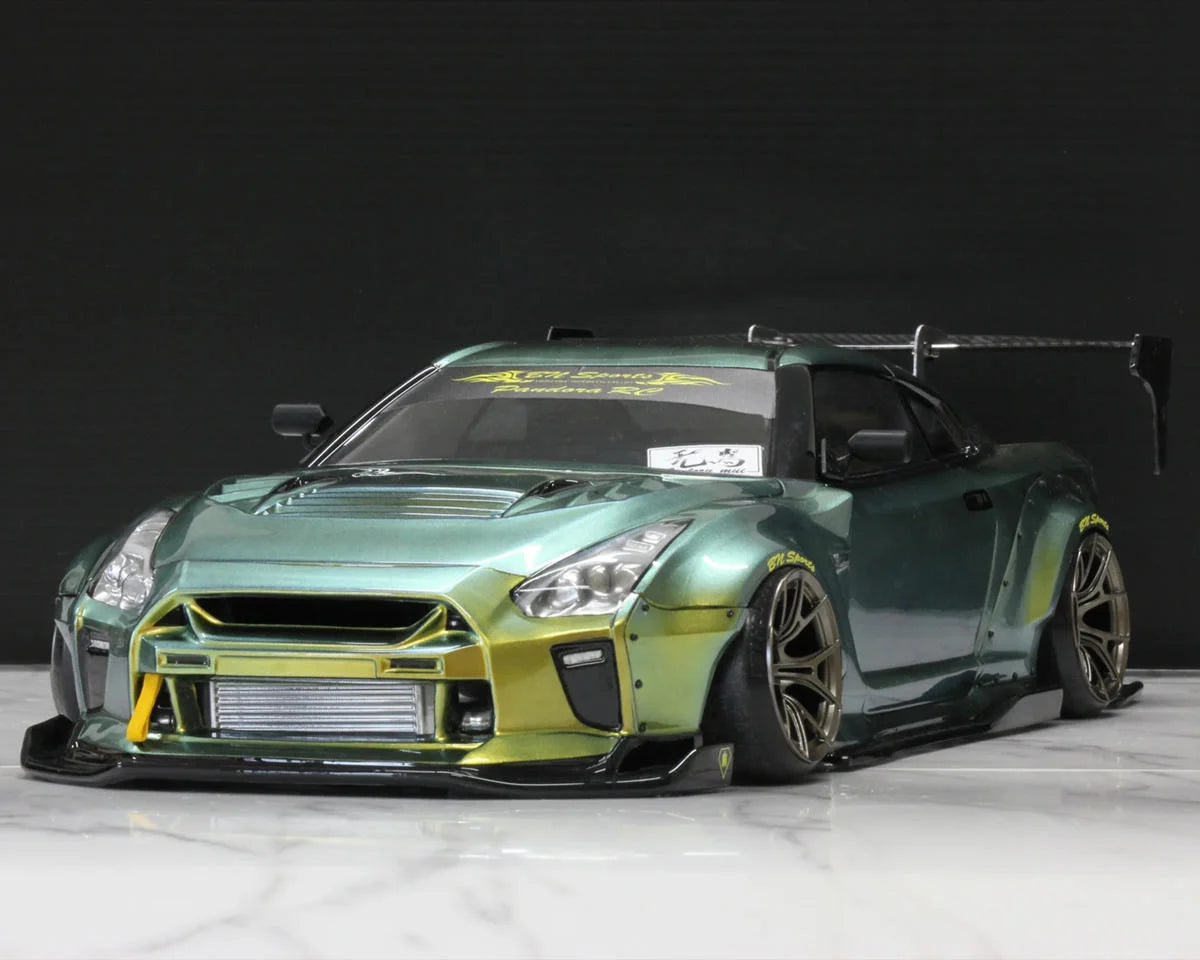 PAB-3207  Pandora RC 1/10 Nissan GT-R R35 Drift Body Set (Clear) (257-260mm) | THE RC SHOP