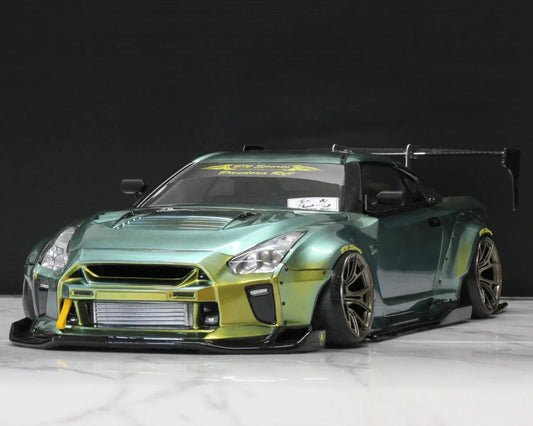PAB-3207  Pandora RC 1/10 Nissan GT-R R35 Drift Body Set (Clear) (257-260mm) | THE RC SHOP