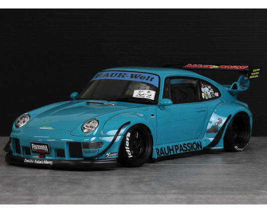 Pandora RC 1/10 RWB/RAUH-Welt BEGRIFF 933 Drift Body Set (Limited Edition) (Clear) (257-260mm) | The Rc Shop