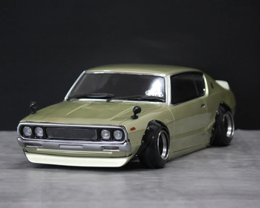 PAB-3211   Pandora RC 1/10 Nissan Skyline KPGC110 2000GT Drift Body Set (Clear) (257-260mm)  | THE RC SHOP