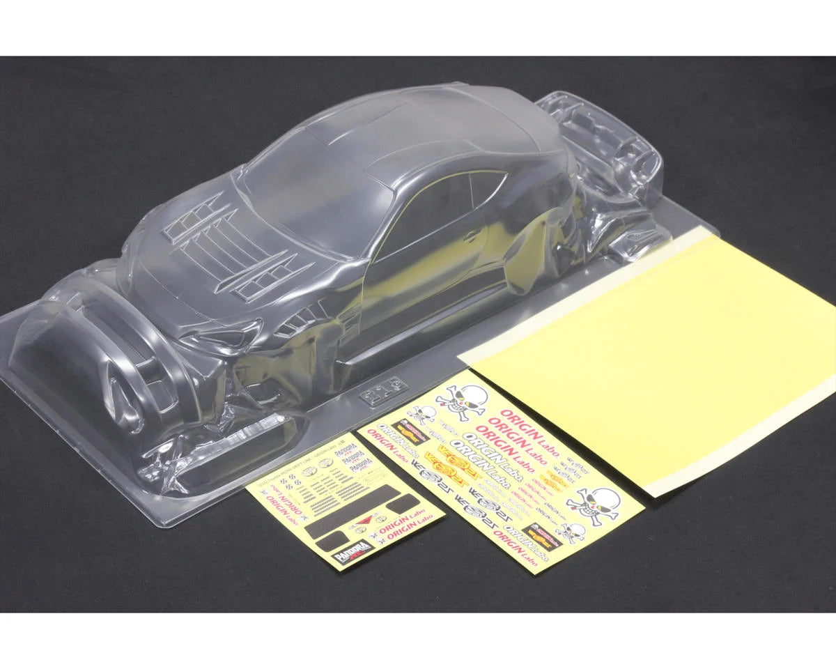 PAB-3215   Pandora RC 1/10 Toyota 86 ZN6 ORIGIN Labo. Drift Body Set (DRIFT LINE) (Clear) (255-260mm)   | The RC Shop at Dr Dans