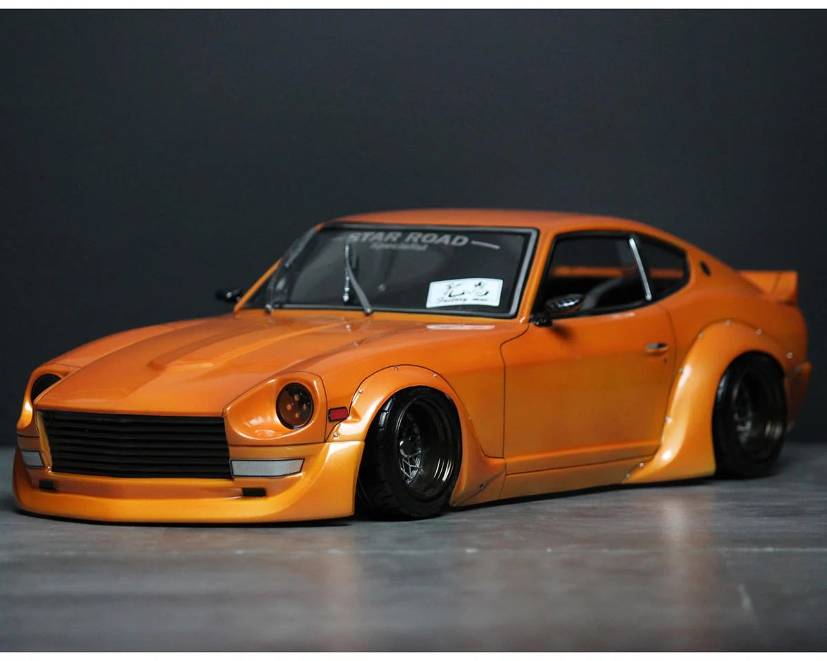PAB-3216   Pandora RC 1/10 Nissan S30 Fairlady Z STAR ROAD Drift Body Set (Clear) (257-260mm) | THE RC SHOP