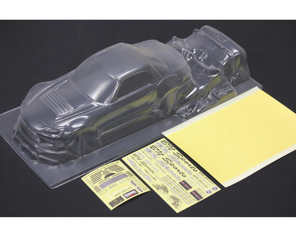 PAB-3217   Pandora RC 1/10 Honda S2000 BLS-Light BN-Sports Drift Body Set (Clear) (257-260mm) | THE RC SHOP