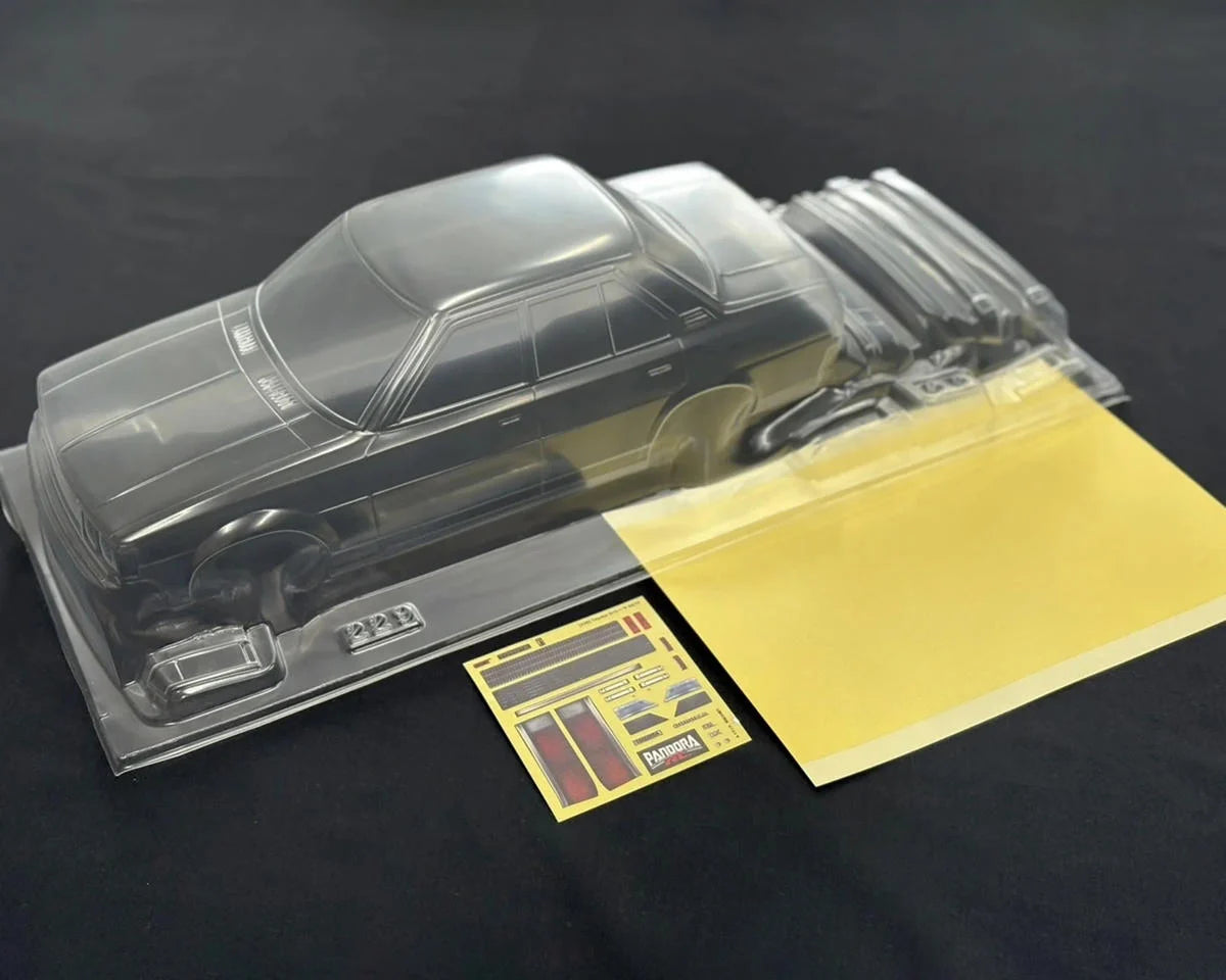 PAB-3229  Pandora RC 1/10 Toyota Corolla KE70 Drift Body Set (Clear) (257-260mm) | THE RC SHOP