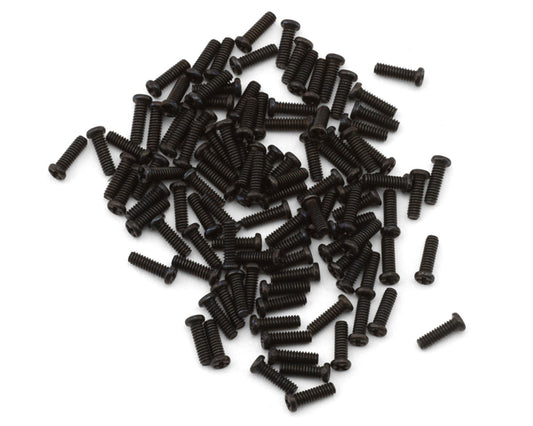 APA-1519 Pandora RC 1/10 Scale Overfender Screw Set (Black) (1.2x4mm) (Miniature Scale Drift Accessory)