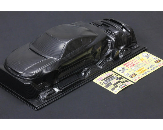 PABFCB-195C    Pandora RC 1/10 Nissan Silvia S15 ORIGIN Labo Raijin Drift Body Set (Thunder God) (Carbon Fiber Dipped) (257-260mm)    | The RC Shop at Dr Dans