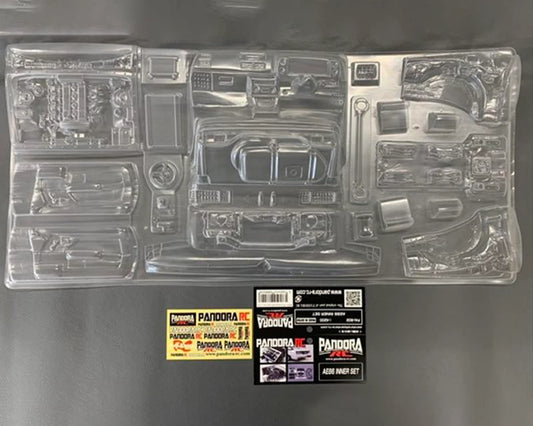 PABPAI-800   Pandora RC 1/10 Scale Lexan General Purpose Inner Set (S13 Type) (Miniature Scale Drift Accessory)       |The RC Shop at Dr Dans