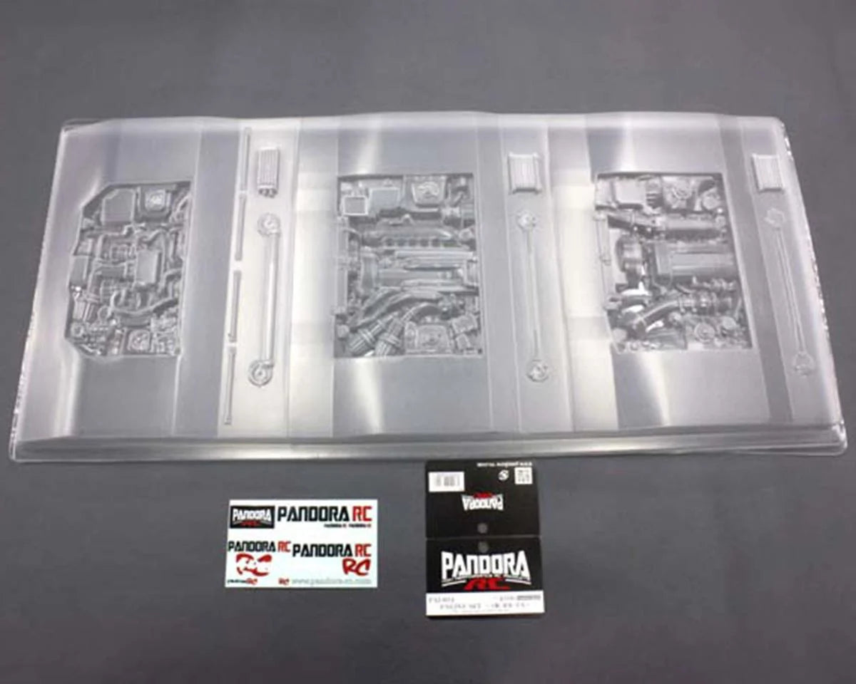 PABPAI-801   Pandora RC 1/10 Scale Lexan Engine Bay (SR/RB/FA) (Miniature Scale Drift Accessory)   | The RC Shop at Dr Dans
