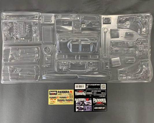 PABPAI-802   Pandora RC 1/10 Scale Lexan General Purpose Inner Set (AE86 Type) (Miniature Scale Drift Accessory)    |The RC Shop at Dr Dans