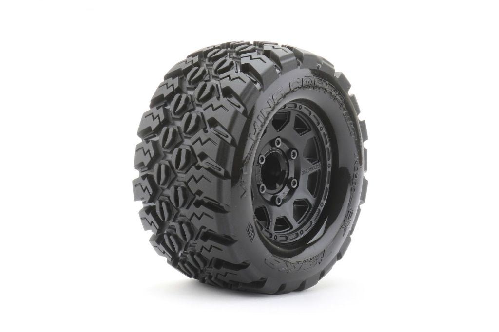PHB2802CBMSGN  1/10 2.8 MT King Cobra Belted Tires (2) w/Removable Hex Wheels