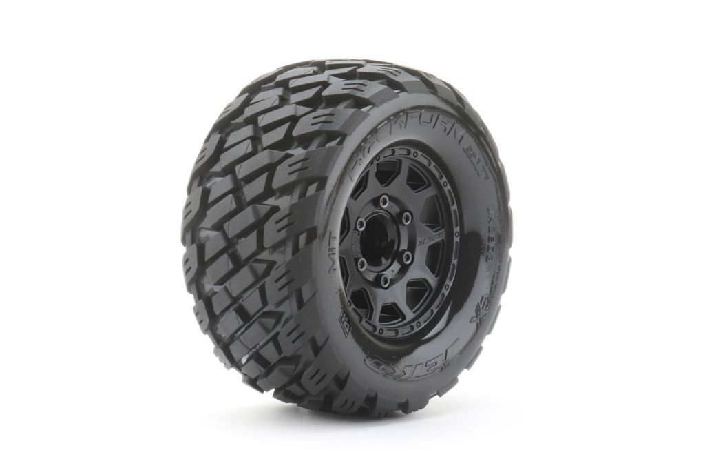 PHB2803CBMSGN	Power Hobby 1/10 2.8 MT Rockform Belted Tires (2) w/Removable Hex Wheels