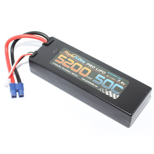 PHB2S520050CEC3 2S 7.4V 5200mAh 50C LiPo Battery Pack with EC3 Plug, Hard Case   | The RC Shop at Dr Dans
