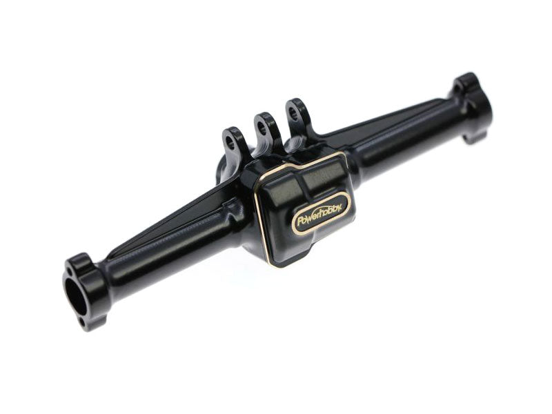 PHB5584	Power Hobby Brass Rear Axle Housing, Black for Traxxas TRX-4M