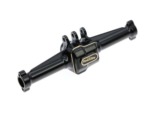PHB5584	Power Hobby Brass Rear Axle Housing, Black for Traxxas TRX-4M