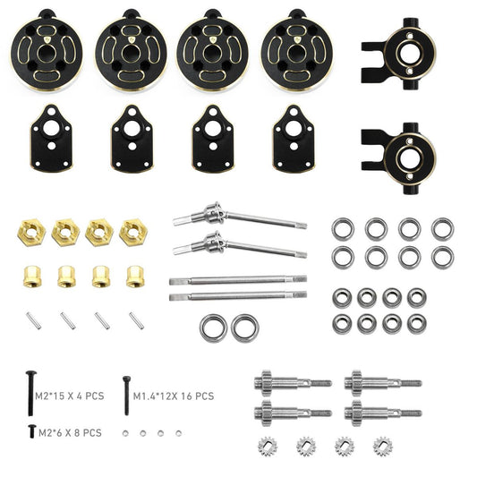 PHB5731	Power Hobby Brass Front / Rear Portals, for Traxxas TRX-4M   | The RC Shop at Dr Dans