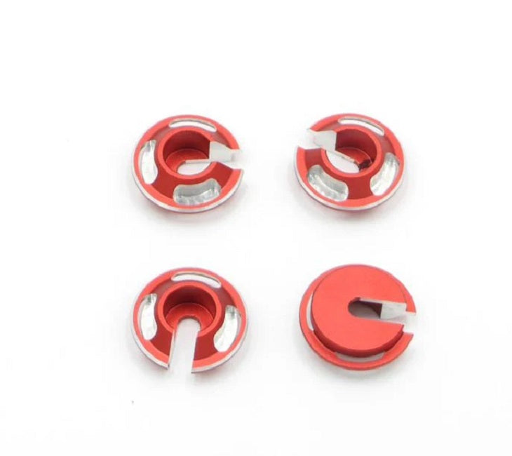 PHB6598      Aluminum Shock Spring Retainers, (4), for MST 2.5