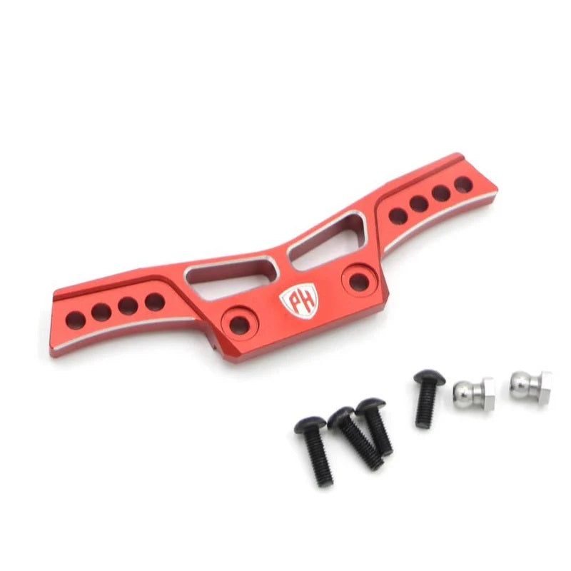 Power Hobby Aluminum Front Bumper for MST RMX 2.5 – Red / Purple | PHB6604