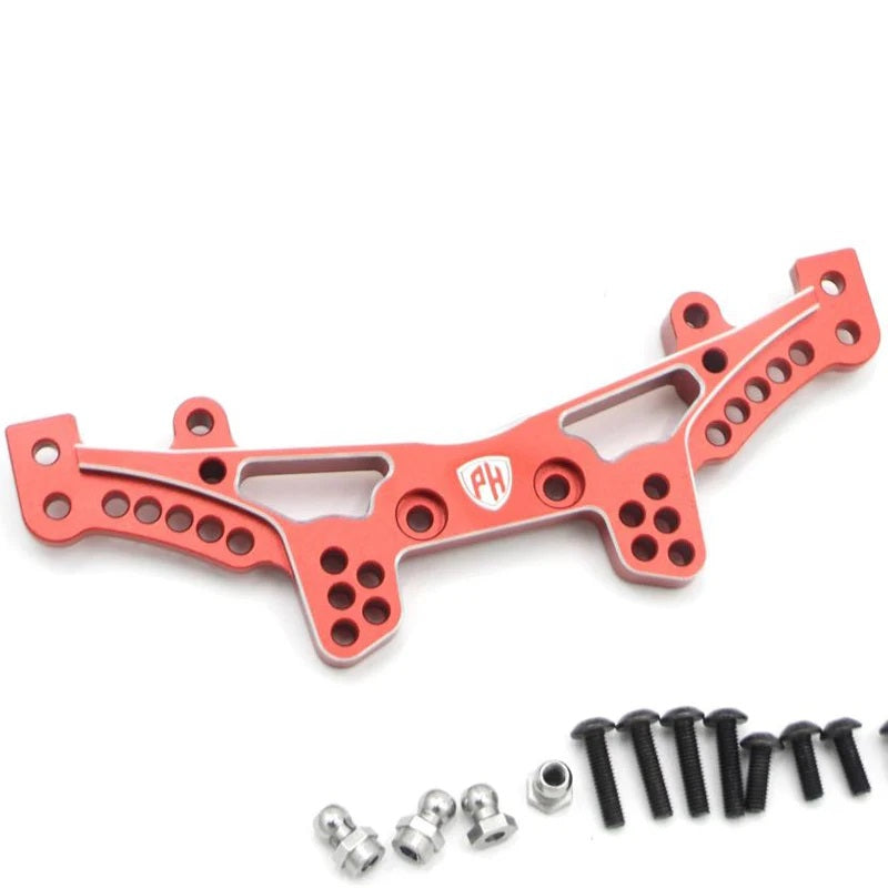 PHB6605PURPLE     Aluminum Rear Damper Stay, Purple, for MST RMX 2.5