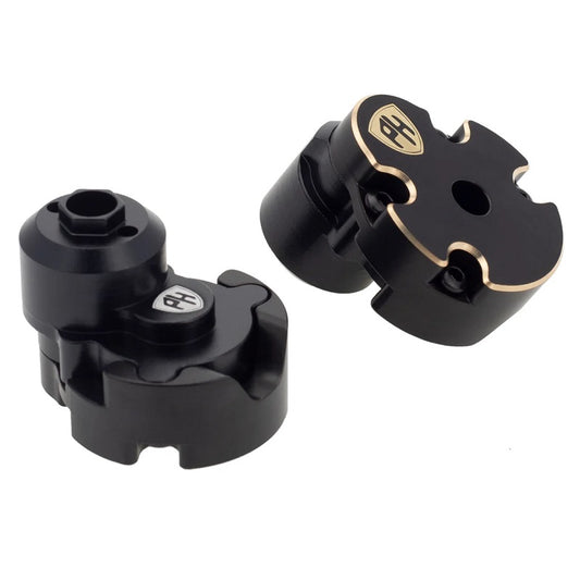 PHB6709	Power Hobby Aluminum Rear Outer Portal Housing + Brass Counterweight , for 1/18 Redcat Ascent-18  | The RC Shop at Dr Dans