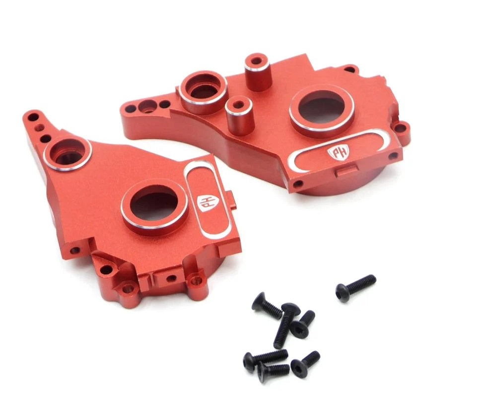 PHB6724RED    Aluminum Rear Gearbox Set, for MST RMX 2.5